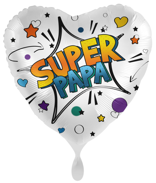 Folienballon - Super Papa - ø 43cm